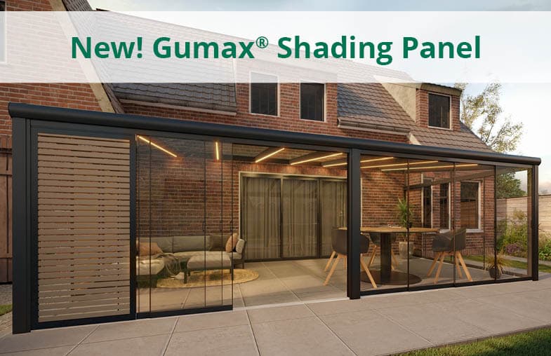 patio cover with superior coating from Tuinmaximaal