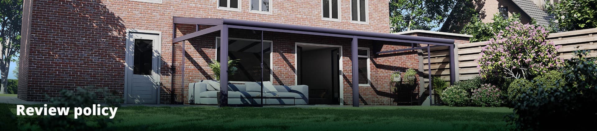 Glass sliding door review policy header Glass sliding door review policy header