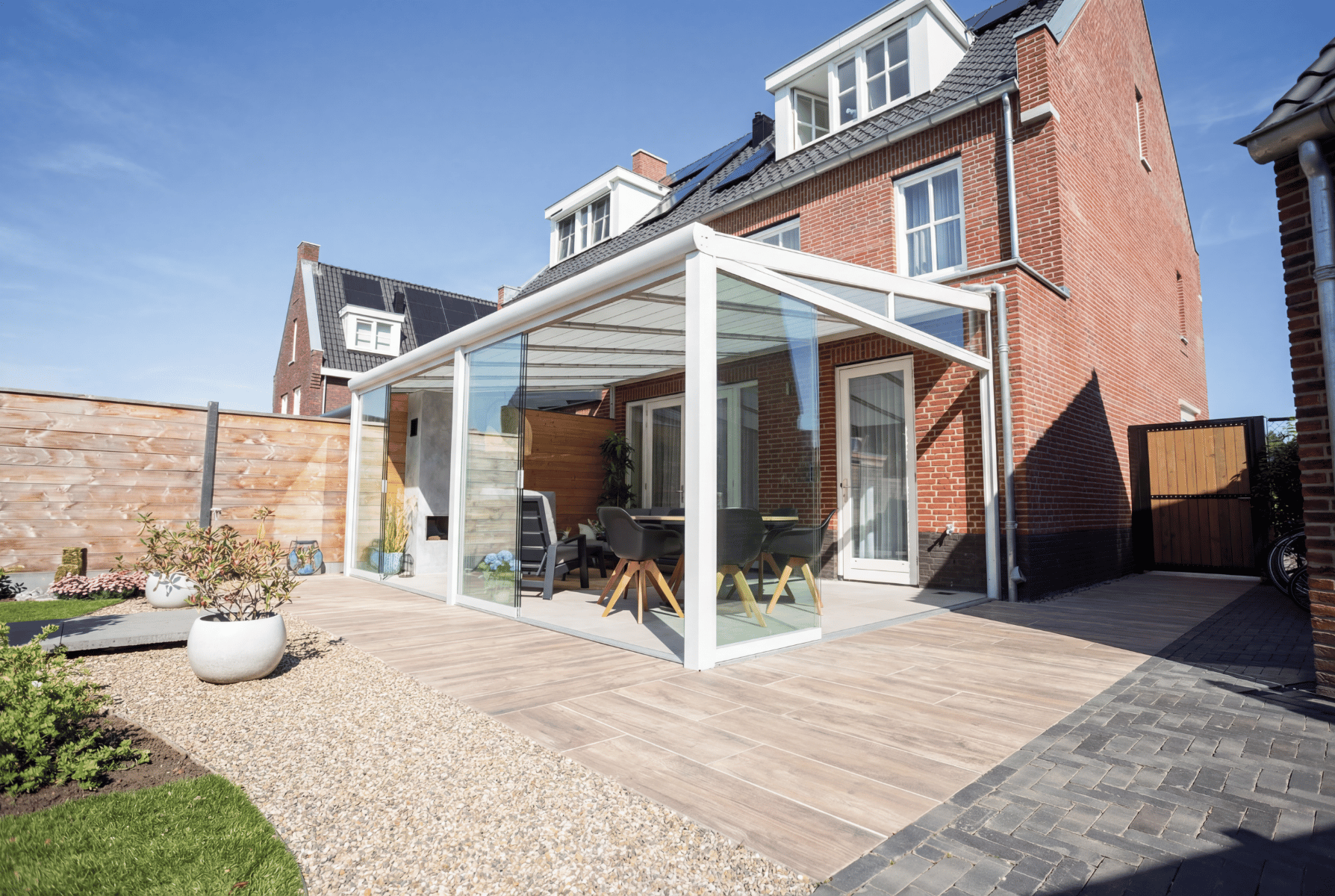 White conservatory