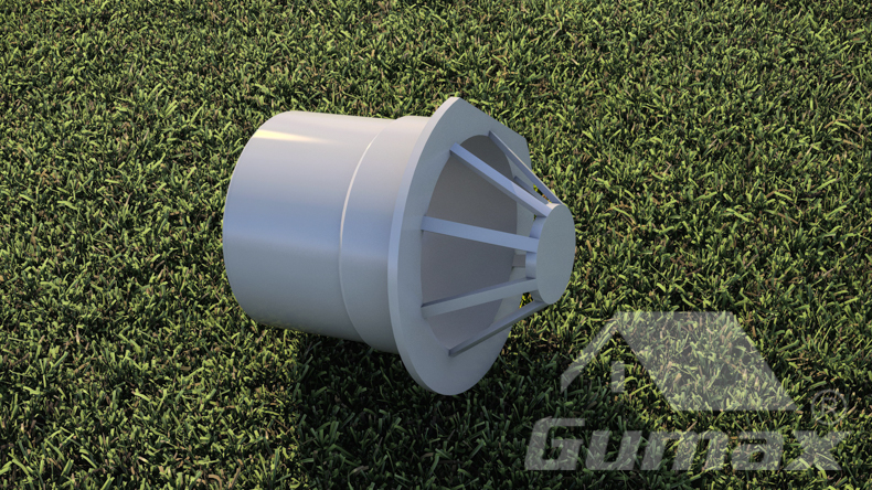 Foundation (spot foundation) for all support structures, including 2 with water drain (RWD)