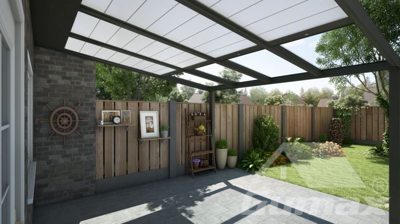 Sun shading for all strips
