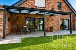 Aluminium veranda for the home Aluminium veranda for the home