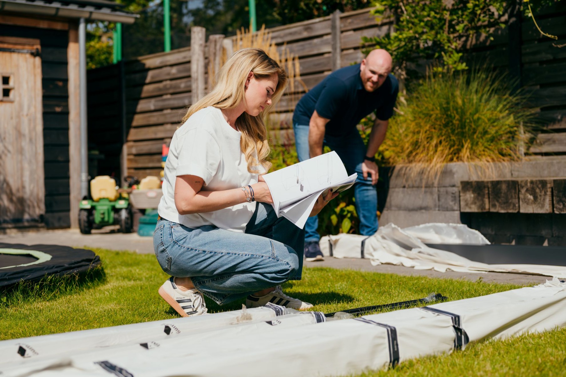 Assemble your own veranda easily